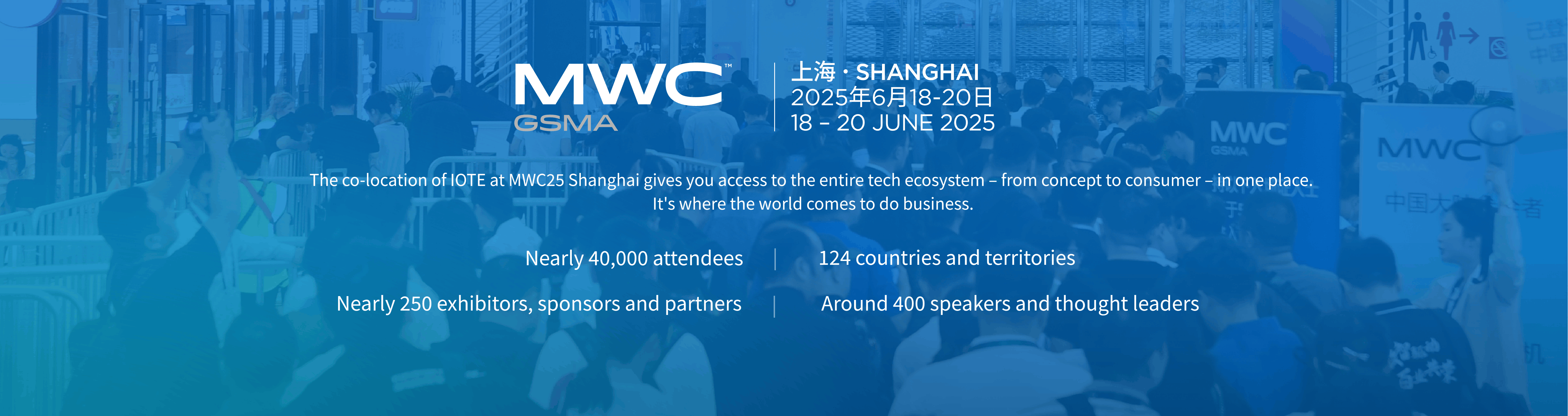  IOTE shanghai will be co-located in Hall N5 at MWC25 Shanghai! Join us 18-20 June 2025 at the SNIEC